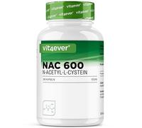 NAC - N-Acetyl L-Cystein 240 capsules de 600 mg chacune -8 mois d'approvisionnement - Sans additifs - Vegan - Hautement dosé