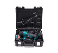 NAC NEW AMERICAN CONCEPT Meuleuse d'angle 125 mm avec 10 000 tr/min - Meuleuse sans fil revêtue de matériau antidérapant - Meuleuse d'angle sans fil - avec batterie, chargeur et mallette