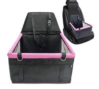Nacelle Chat Véhicule - Boucle Réglable Robuste, Rehausseur Sécurité Antidérapant Tissu Résistant Durable | Support Conduite Stable pour Chiot Voyageurs Camping Vacances