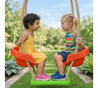 Nacelle Cocoon Pour Portique Balançoire 2,30 M Pour Enfants Orange TU