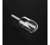 Nacelle de pesée en verre borosilicaté haute densité - Transfert d'échantillons de précision au milligramme, antistatique, 1 pièce(XL 30 * 85 mm)