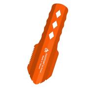 NACETURE Ultra léger Sac à Dos Trowel Aluminum Shovel Small Potty Multitool avec Une poignée Plus Longue Design Essentiel pour la randonnée, Le Camping et Les Sacs de Survie (Orange)