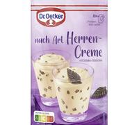 nach Art Herrencreme - Style crème pour homme - Pour délicieux gâteaux, pains et dessert maison pour des recettes gourmandes - Compatible avec oetker - 62 g