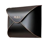 NACH mb-6941 Boîte aux lettres Enveloppe Noir et Cuivre
