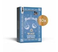 Nachfüllset: Sternzeichen Mini-Puzzle Waage 10 St.: 50 Teile Mini-Puzzle