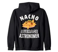 Nacho Astronome Moyen drôle Cinco de Mayo Fun Nachos Pun Sweat à Capuche
