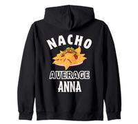 Nacho Average Anna Cinco De Mayo Cadeau drôle Nachos Sweat à Capuche