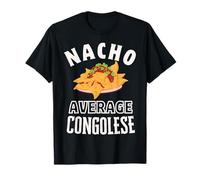Nacho Average Congolais Fier Congo Culture Cinco de Mayo T-Shirt