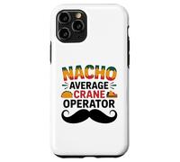Nacho Average Crane Operator Sombrero Beard Cinco de Mayo Coque pour iPhone 11 Pro
