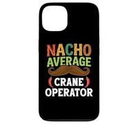 Nacho Average Crane Operator Sombrero Beard Cinco de Mayo Coque pour iPhone 13