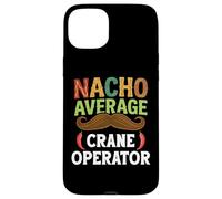 Nacho Average Crane Operator Sombrero Beard Cinco de Mayo Coque pour iPhone 15 Plus
