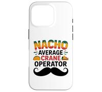 Nacho Average Crane Operator Sombrero Beard Cinco de Mayo Coque pour iPhone 16 Pro