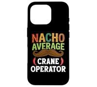 Nacho Average Crane Operator Sombrero Beard Cinco de Mayo Coque pour iPhone 16 Pro