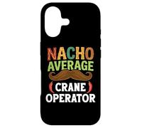 Nacho Average Crane Operator Sombrero Beard Cinco de Mayo Coque pour iPhone 17