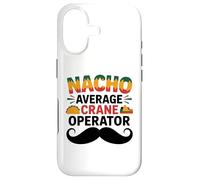 Nacho Average Crane Operator Sombrero Beard Cinco de Mayo Coque pour iPhone 17