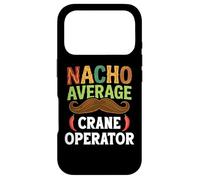 Nacho Average Crane Operator Sombrero Beard Cinco de Mayo Coque pour iPhone 17 Pro