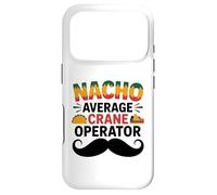 Nacho Average Crane Operator Sombrero Beard Cinco de Mayo Coque pour iPhone 17 Pro