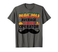 Nacho Average Crane Operator Sombrero Beard Cinco de Mayo T-Shirt