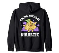 Nacho Average Diabetic Diabétique Insuline Type Diabète Sweat à Capuche