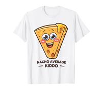 Nacho Average Kiddo Funny Cartoon Nacho Chip T-Shirt