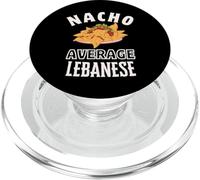 Nacho Average Libanese Fier Liban Culture Cinco de Mayo PopSockets PopGrip pour MagSafe