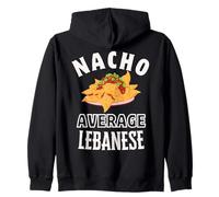 Nacho Average Libanese Fier Liban Culture Cinco de Mayo Sweat à Capuche