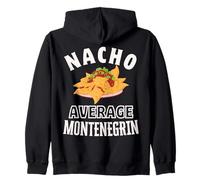 Nacho Average Monténégro Fier Monténégro Cinco de Mayo Sweat à Capuche