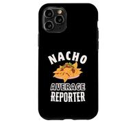 Nacho Average Reporter Funny Cinco de Mayo Fun Nachos Pun Coque pour iPhone 11 Pro