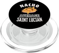 Nacho Average Saint Lucian Fier Sainte Lucie Cinco de Mayo PopSockets PopGrip pour MagSafe