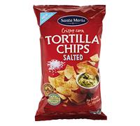 Nacho Chips | Santa Maria | Croustilles de tortilla au maïs salées | Poids total 185 grammes