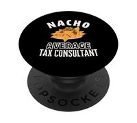 Nacho Conseiller Fiscal Moyen drôle Cinco de Mayo Fun Nachos PopSockets PopGrip Adhésif
