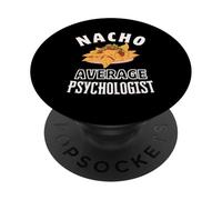 Nacho Psychologue Moyen drôle Cinco de Mayo Nachos Pun PopSockets PopGrip Adhésif