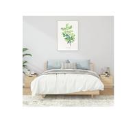 Vidaxl Tables De Chevet 2 Pcs Chêne Sonoma 40x39x40 Cm