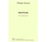 Nachtlied, Sur Un Poeme De Georg Trakl