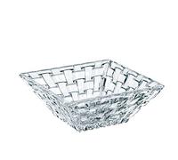 Nachtmann 89694 Bossa Nova Lot de 4 x 2 bols carrés en verre et 12 cm