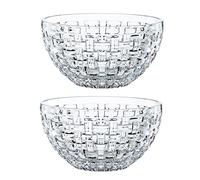 Nachtmann Bossa Nova 102253 Lot de 2 bols ronds en cristal incolore Ø 15 cm