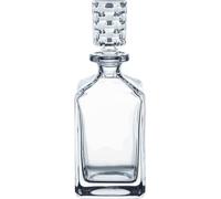 Nachtmann Bossa Nova Whiskyset 3tlg., Karaffe + Whiskyglas, Whiskybecher, Whiskeyglas, Kristallglas, 750 ml, 101095