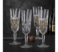 Nachtmann Champagnerglas 4er Set Noblesse, Sektgläser, Kristallglas, Klar, 151 ml, 104248