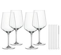 Nachtmann Cocktail-Spritz-Set 8 pcs., 4 verres à cocktail+4 pailles verre cristal