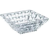 Nachtmann Dancing Stars Bossa Nova Schalen Set, 2er Set, Schüssel, Schälchen, Eckig, Kristallglas, 12 cm, 0089694-0