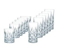 Nachtmann Ensemble de gobelets Noblesse 12 pièces, 6 verres à long drink+6 tumblers, verre cristallin