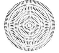 Nachtmann Ethno Teller, 2er Set, Servierteller, Dessertteller, Vorspeisenteller, Kristallglas, Ø 23 cm, 106160