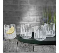 Nachtmann Jules Becher, 4er Set, Glasbecher, Trinkbecher, Tumbler, Kristallglas, 305 ml, 101979