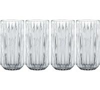 Nachtmann Jules Longdrink, 4er Set, Longdrinkglas, Trinkglas, Cocktailglas, Kristallglas, 375 ml, 101980