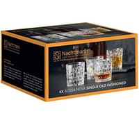 Nachtmann Lot de 2 x 4 verres/pièces SOF 632/14 Bossa Nova 103038 et 1 produit de soin pour le corps Trinitae