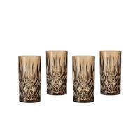 Nachtmann Lot de 4 verres à long drink - 395 ml - Tobacco, Noblesse - 105444B - En cristal - Passe au lave-vaisselle