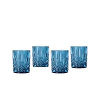 Nachtmann Noblesse 104243 Lot de 4 verres à whisky, 295 ml, bleu vintage, verres à whisky, verres à whisky, passent au lave-vaisselle