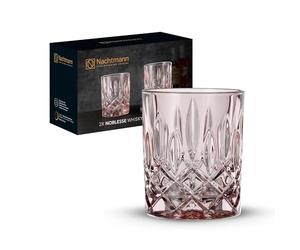Nachtmann Noblesse Fresh 104240 Lot de 2 verres à whisky, en cristal, rose, 295 ml