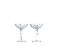 Nachtmann Noblesse Set 2 Coupes Cocktail ou Champagne en Cristal Transparent