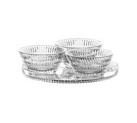 Nachtmann Set de service Ethno Verre en cristal. 4 pièces
